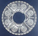 Set von 4 gebrauchte Glasschalen Snackschalen im Kreis...
