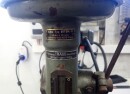 gebrauchte AEG TBK-13 Tischbohrmaschine 60er Jahre funktionsfähig 50 kg H318