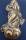 schwere Bronzeguss Halbfigur Madonna mit Jesuskind ausdruckstark 7,7 kg H325