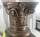 Schwere Deko-Säule / Blumenpodest aus Stuckgips – Antik-Look 48 cm hoch H329