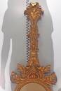 Vintage Wandspiegel in originalgetreuer Barock-Optik Faux Wood 131 cm hoch H328