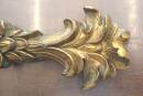 Vintage Wandspiegel in originalgetreuer Barock-Optik Faux Wood 131 cm hoch H328