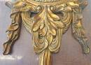 Vintage Wandspiegel in originalgetreuer Barock-Optik Faux Wood 131 cm hoch H328