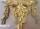 Vintage Wandspiegel in originalgetreuer Barock-Optik Faux Wood 131 cm hoch H328