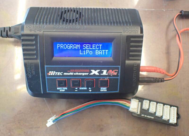 gebrauchter HiTec Multicharger X1 AC plus Balance charger Graupner H335